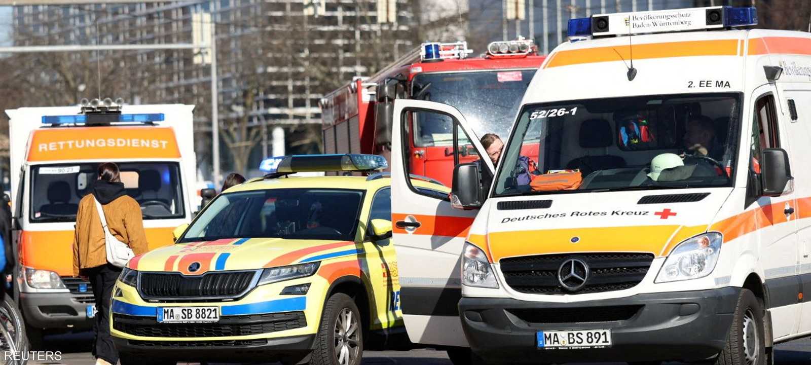 الشرطة الألمانية تتحدث عن "حادث خطير"