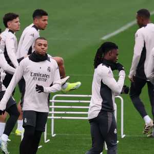 من تداريب ريال مدريد