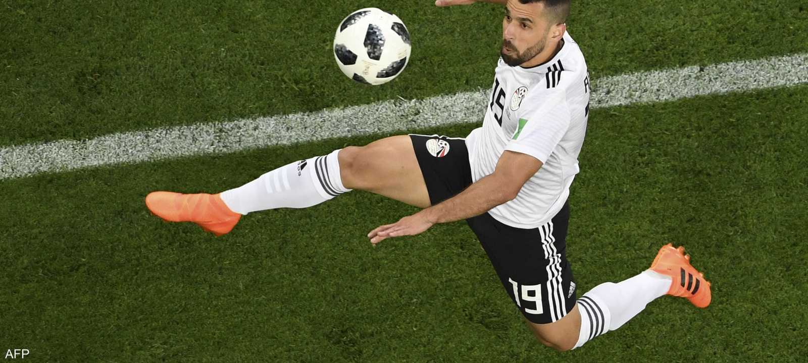 عبد الله السعيد بقميص منتخب مصر (أرشيفية)