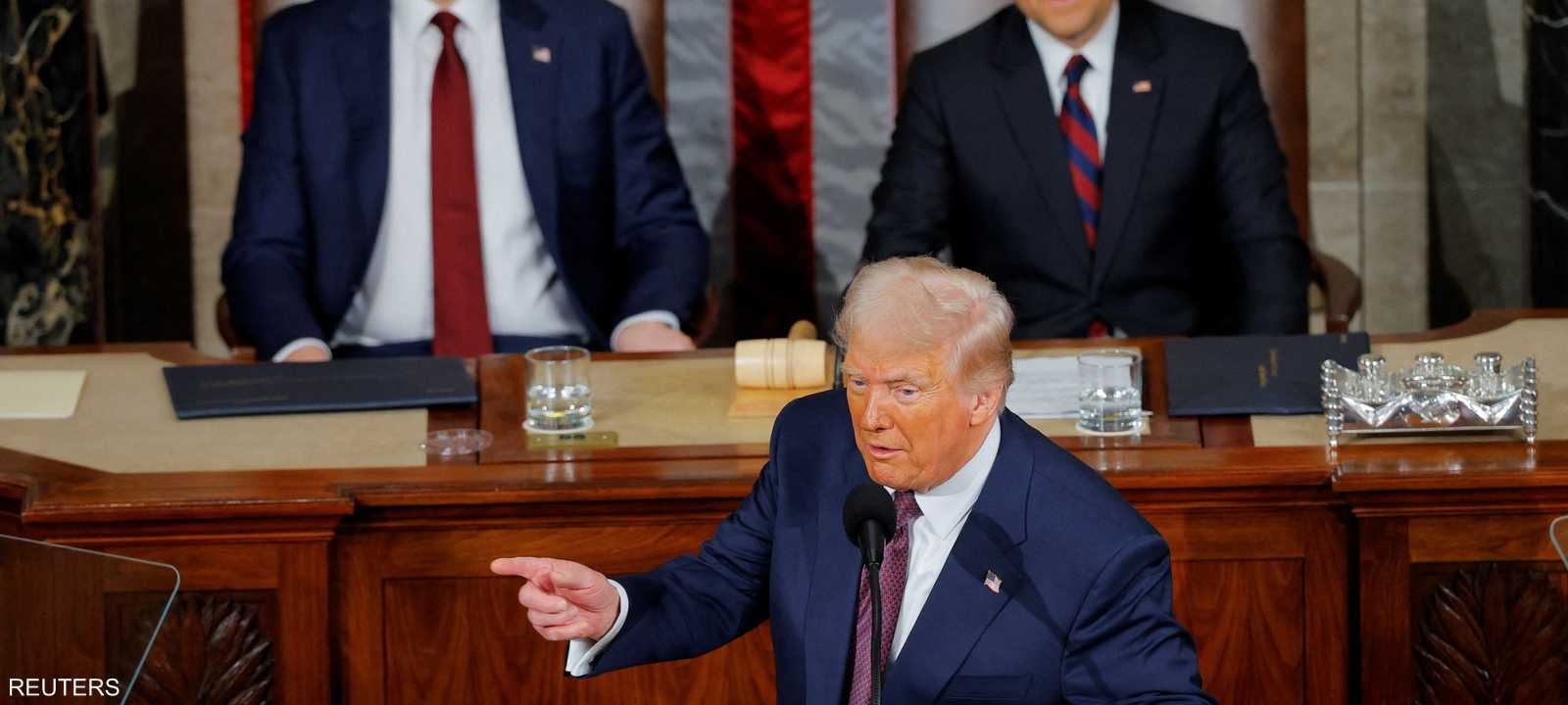 ترامب كرر أمام الكونغرس عزمه ضم غرينلاند