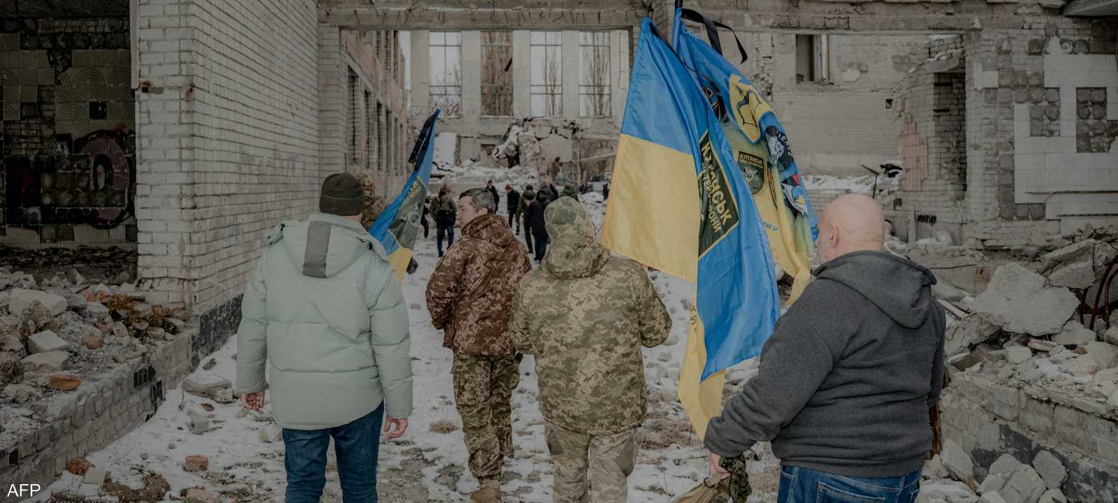 موقع في أوكرانيا تعرض لقصف روسي عنيف.. أرشيفية