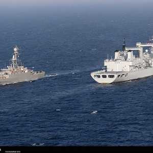 تجري التدريبات في المنطقة الشمالية من المحيط الهندي