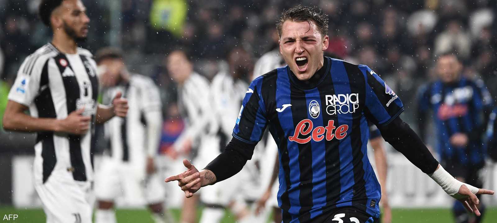 ماتيو ريتيجي افتتح التسجيل لأتنلانتا