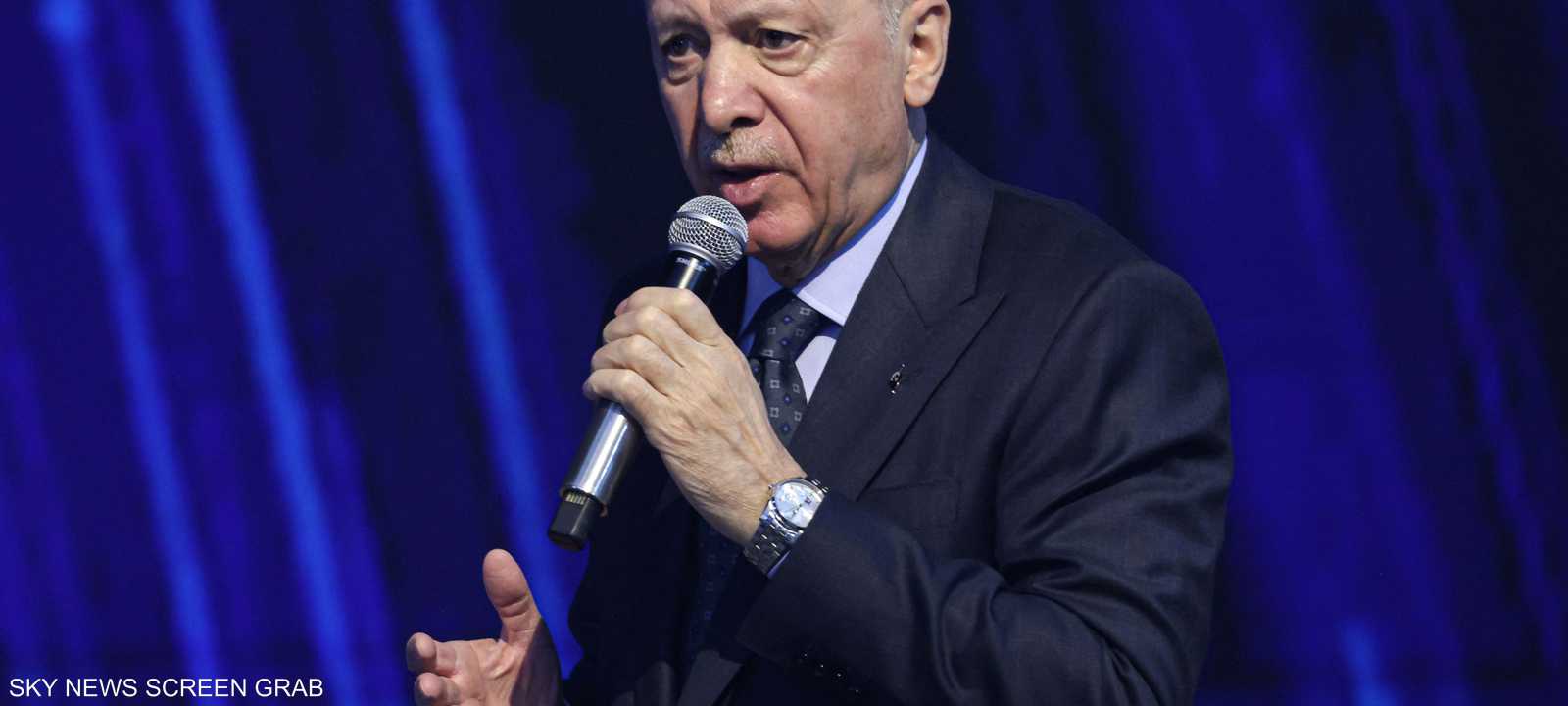 الرئيس التركي رجب طيب إردوغان