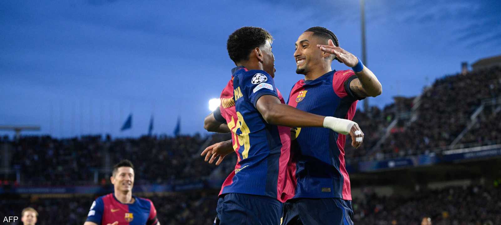 لامين يامال ورافينيا