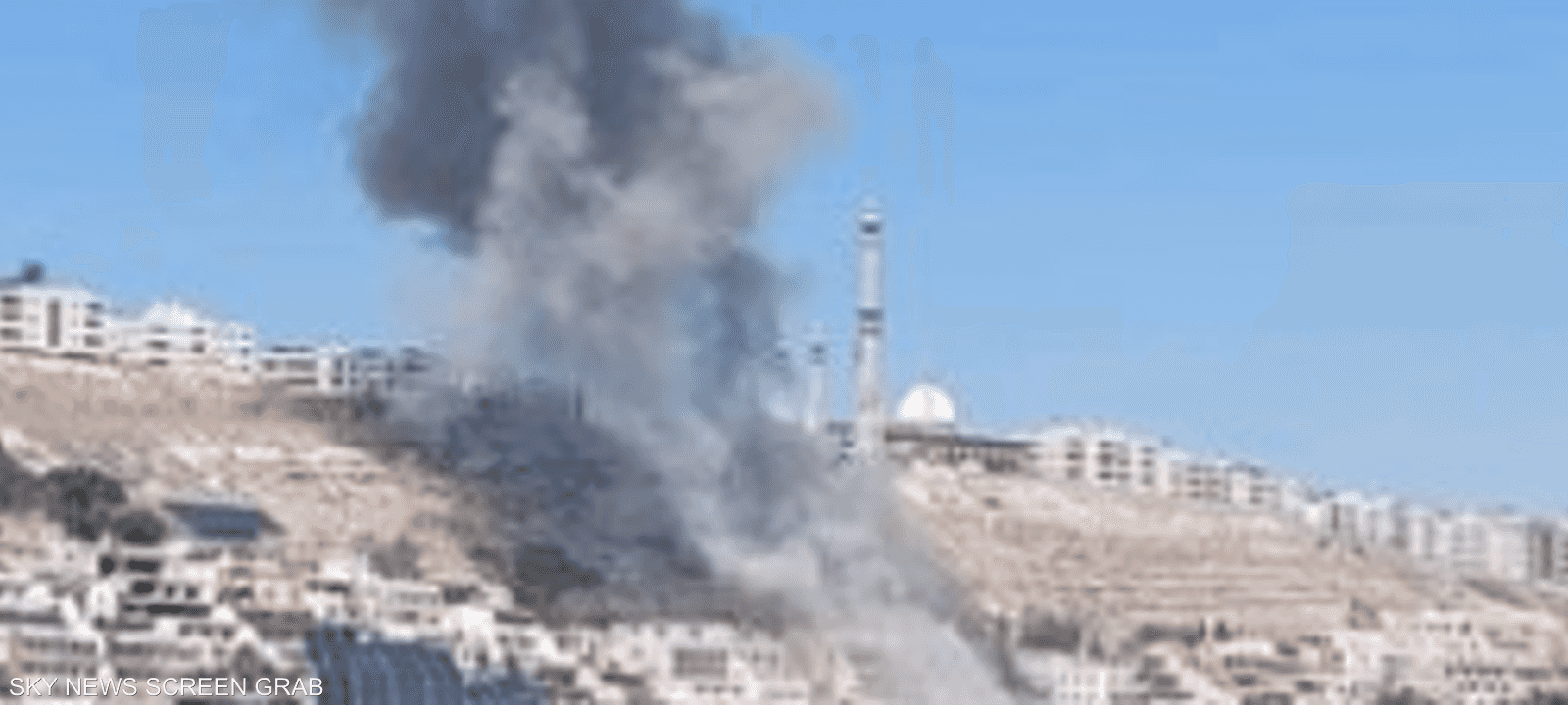 الضربة استهدفت مشروع دمر في دمشق