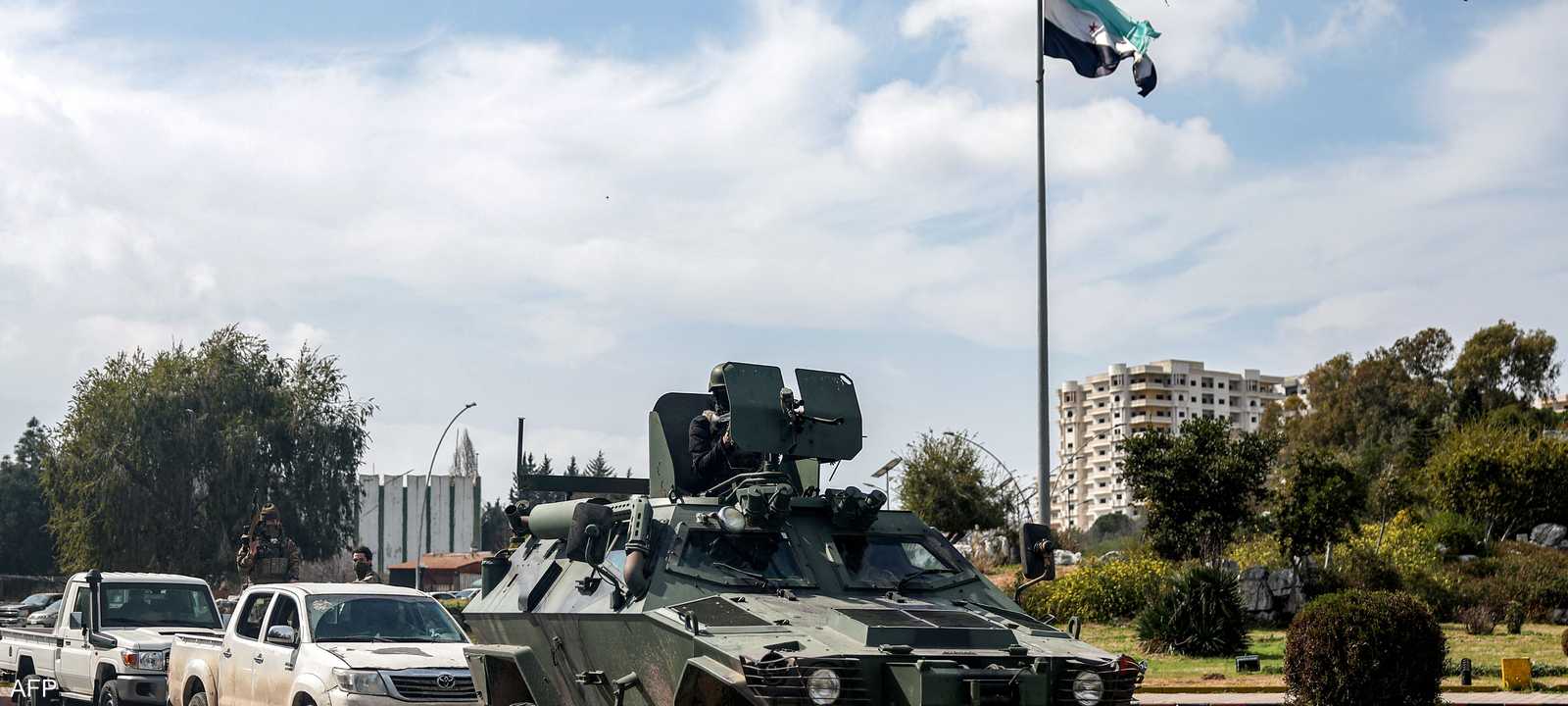 أرشيفية لآليات عسكرية في اللاذقية السورية