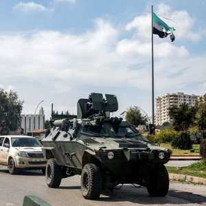 أرشيفية لآليات عسكرية في اللاذقية السورية