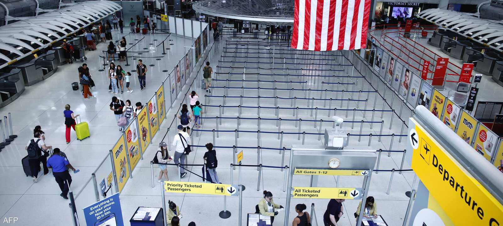 جانب من مطار جون كينيدي