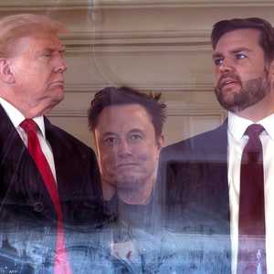 دونالد ترامب وجي دي فانس وإيلون ماسك