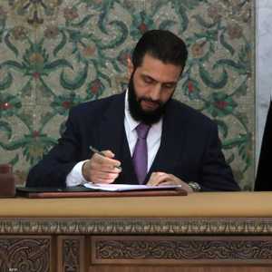 الرئيس السوري أحمد الشرع_أرشيف