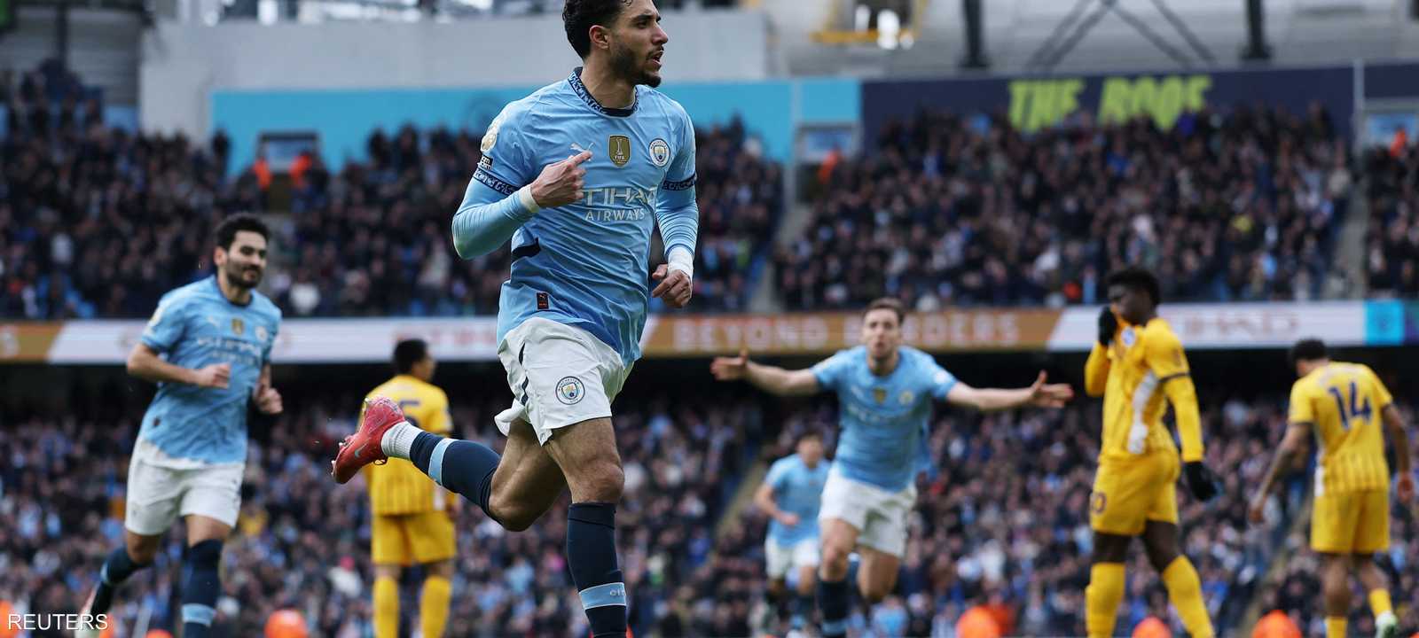 مرموش سجل الهدف الثاني في شباك برايتون