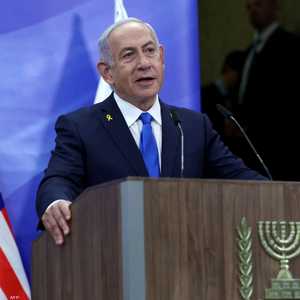 رئيس الوزراء الإسرائيلي بنيامين نتنياهو