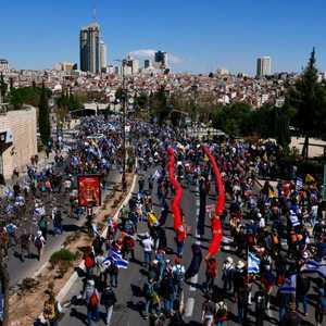 احتجاجات في إسرائيل ضد سياسات نتنياهو