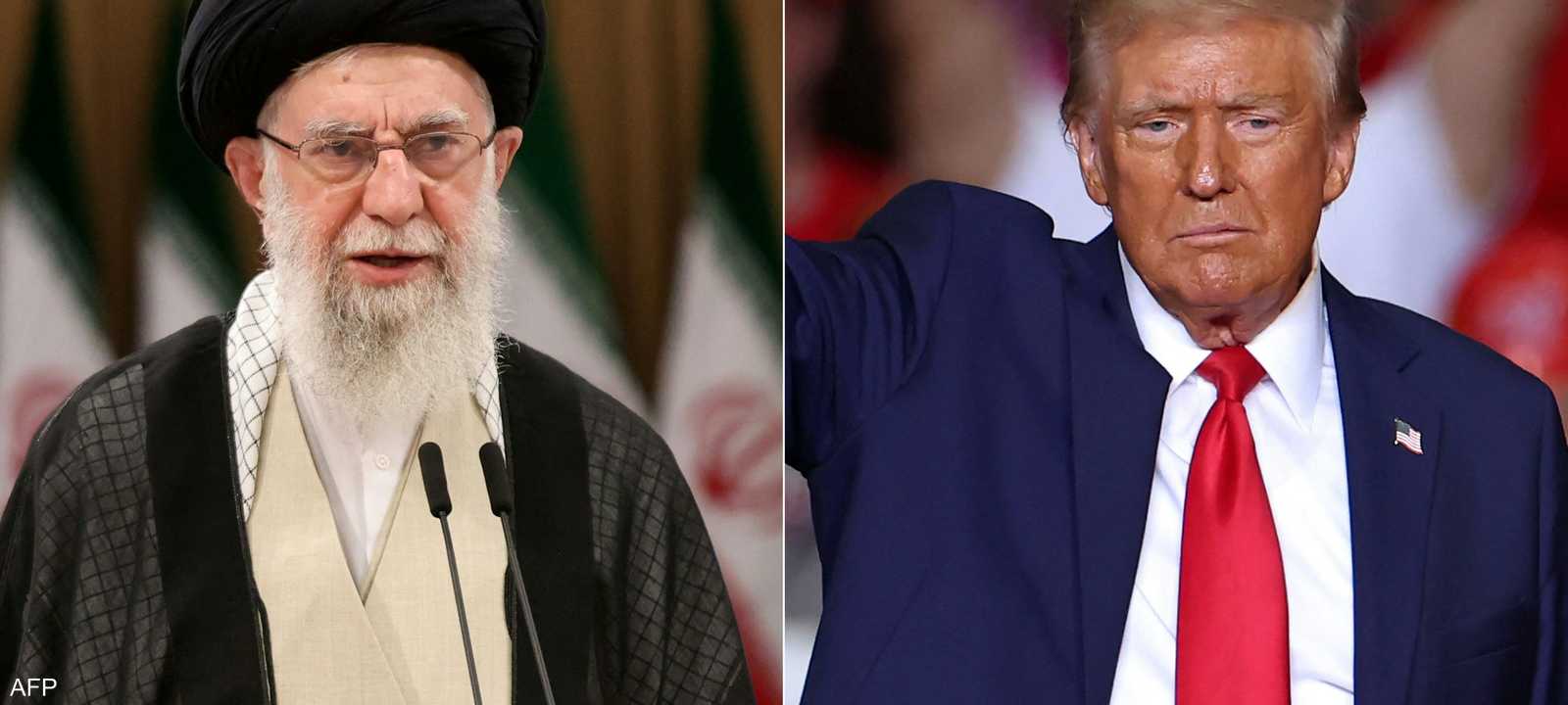 ترامب وجه الرسالة إلى خامنئي