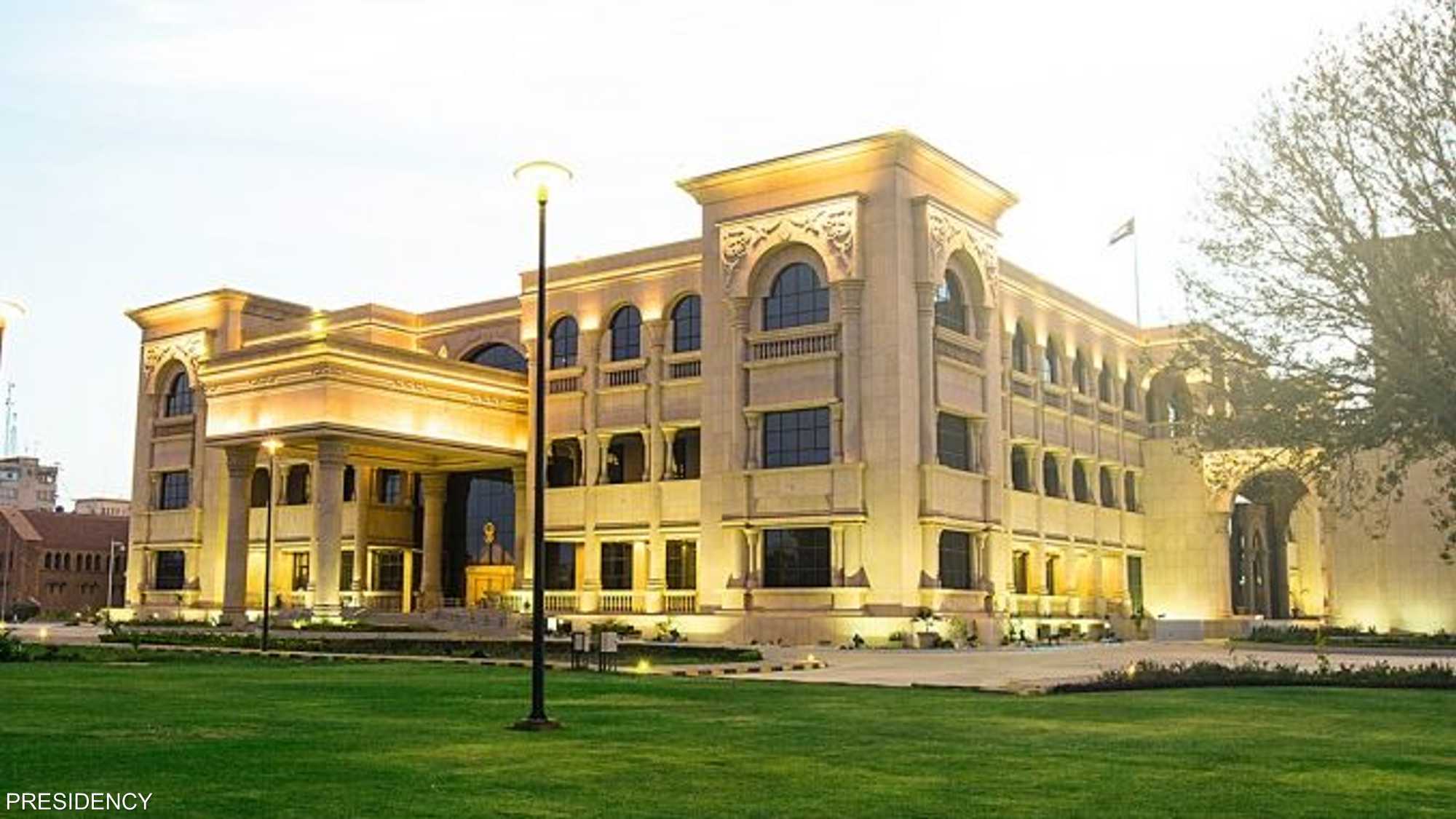 جانب من القصر الرئاسي (أرشيفية)