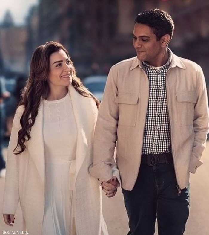 ياسين أبدى سعادته بالعمل مع مي عز الدين