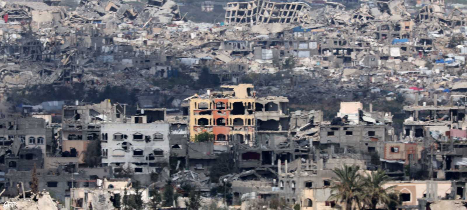 خلفت الحرب دمارا واسعا في غزة