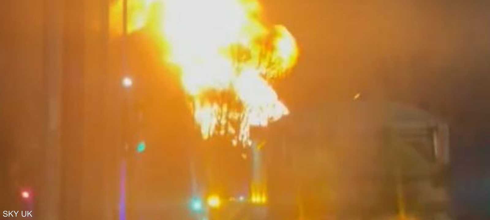 وقع الحريق في شارع نيستلز