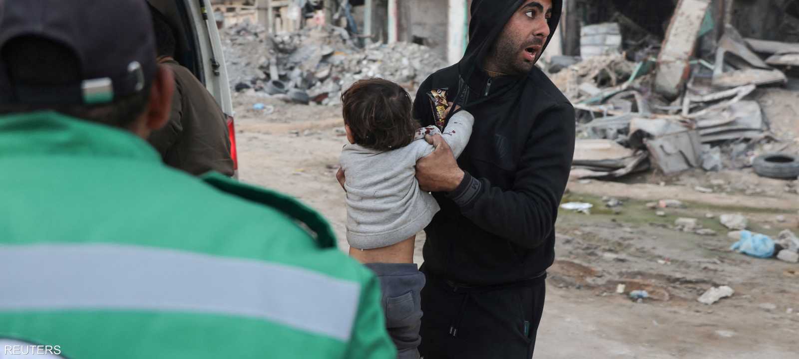 إسرائيل استأنفت هجماتها على غزة فجر الثلاثاء