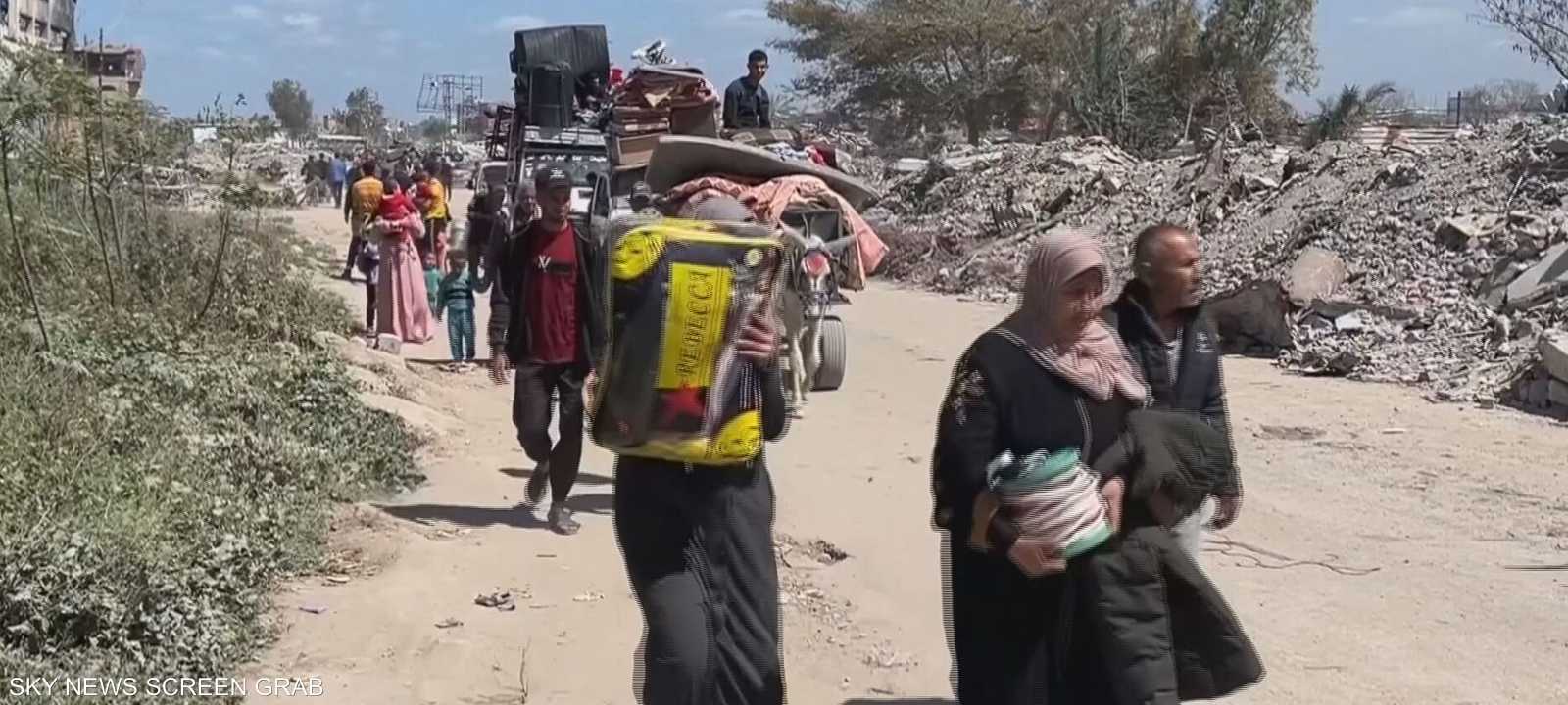 مأساة النزوح تتجدد في غزة مع عودة الحرب