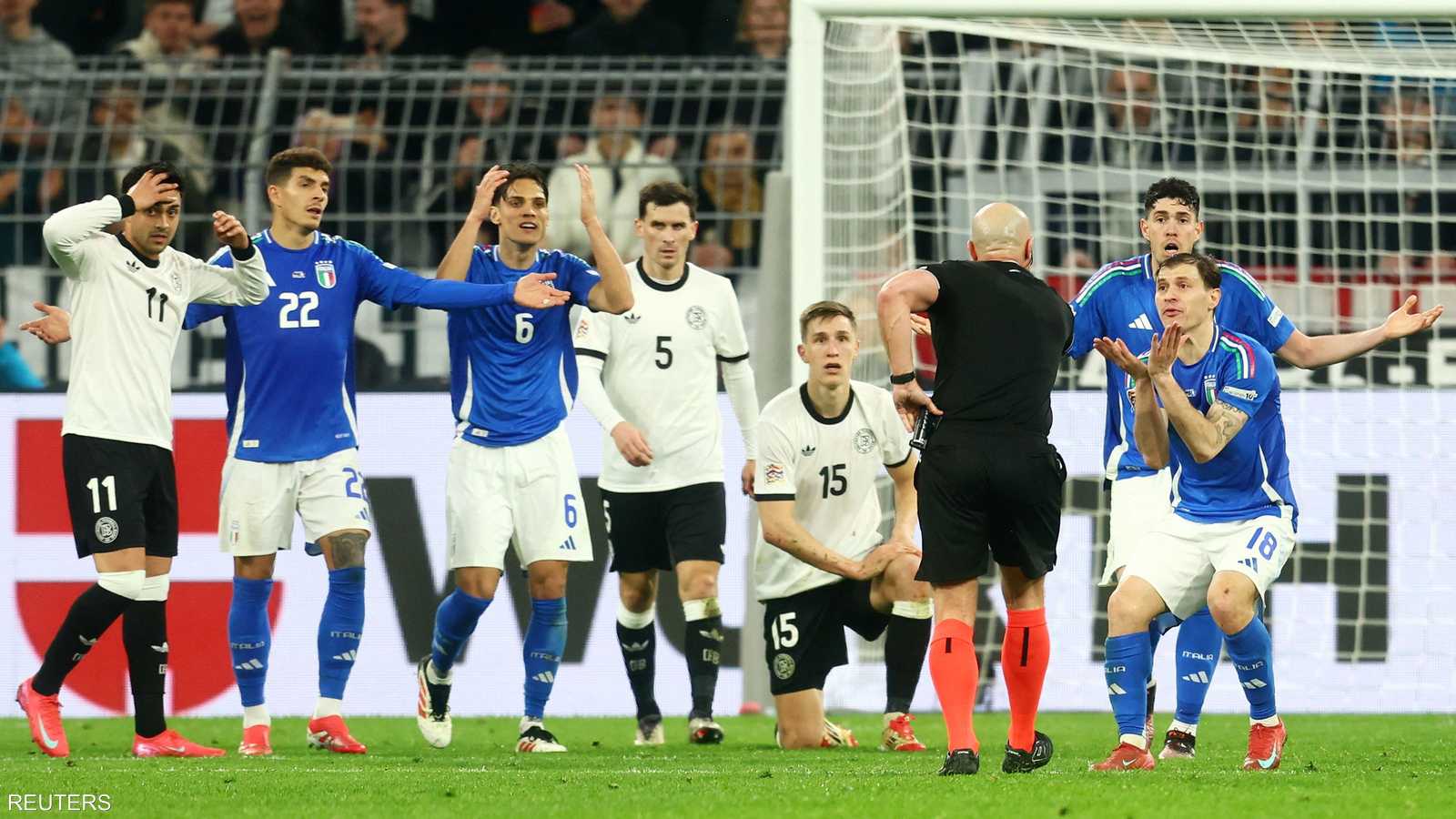 ألمانيا وإيطاليا.. لقاء ملحمي انتهى بفوز الماكينات