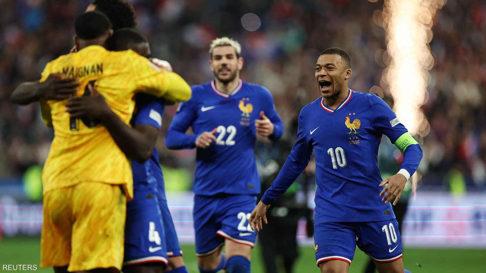 مبابي ورفاقه إلى المربع الذهبي