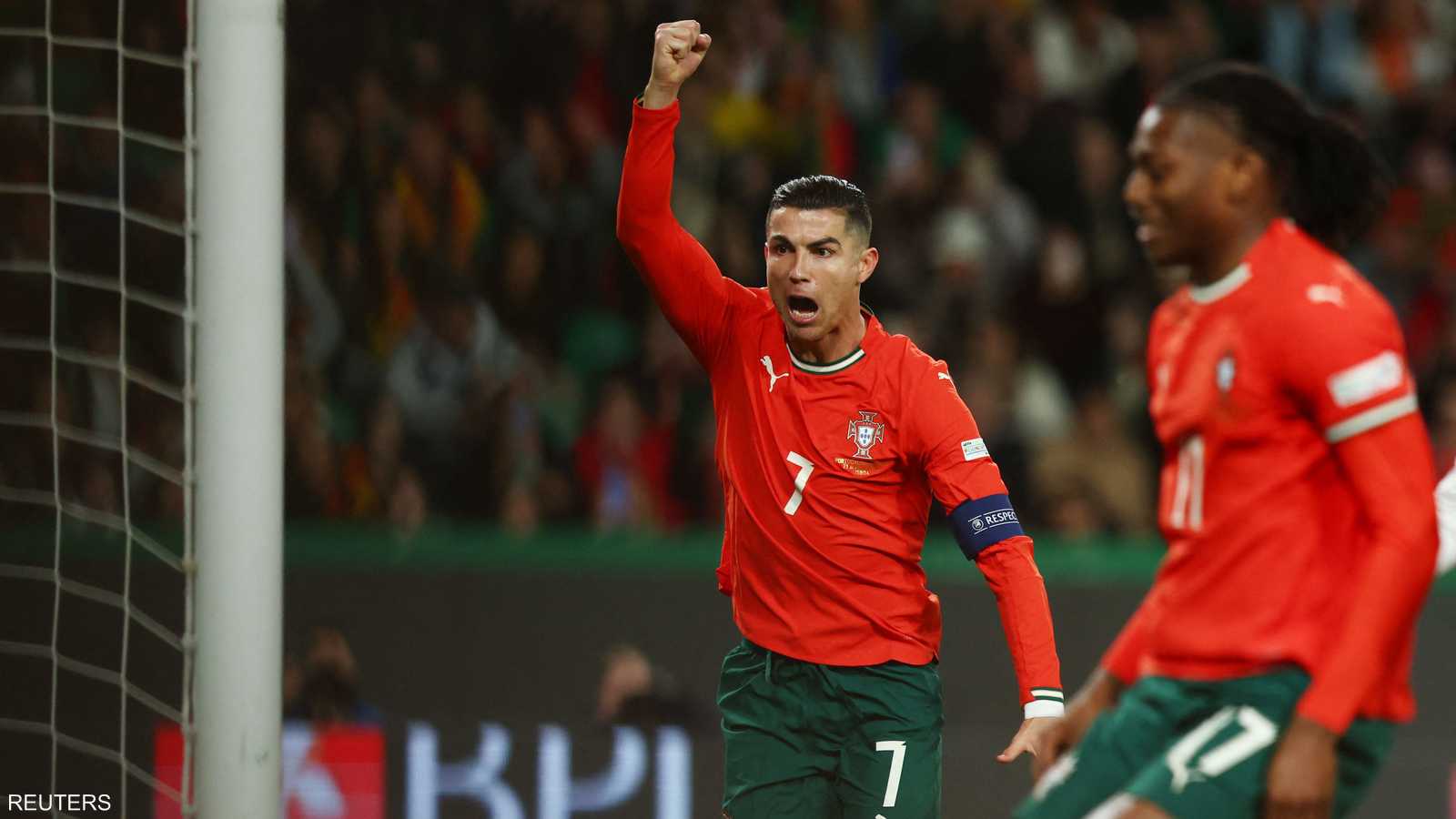 رونالدو أصلح خطأه بعد أن أهدر ركلة جزاء