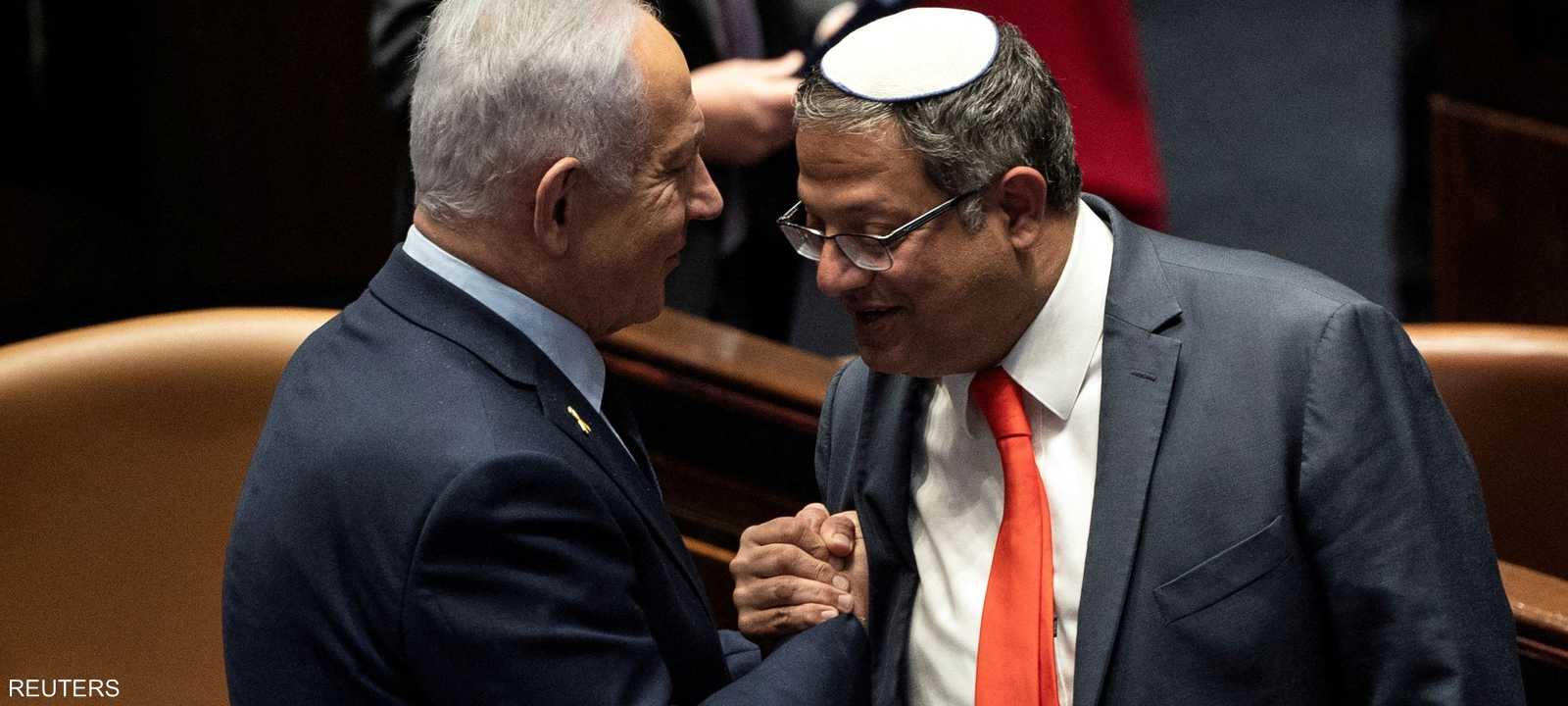 بن غفير يساند نتنياهو في الأزمة