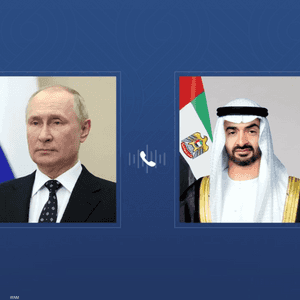 الشيخ محمد بن زايد تلقى اتصالا من الرئيس بوتين