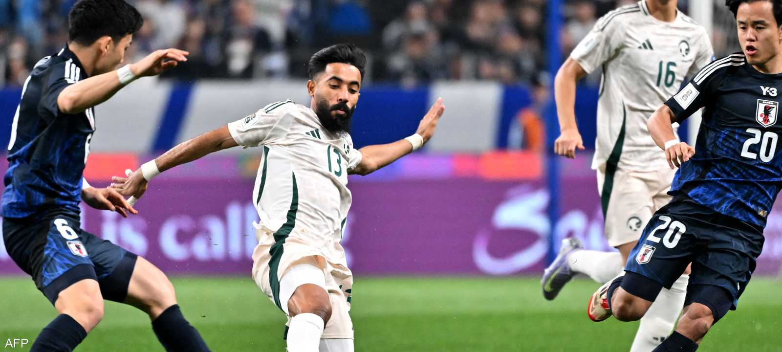 السعودية تعادلت مع اليابان من دون أهداف في تصفيات المونديال