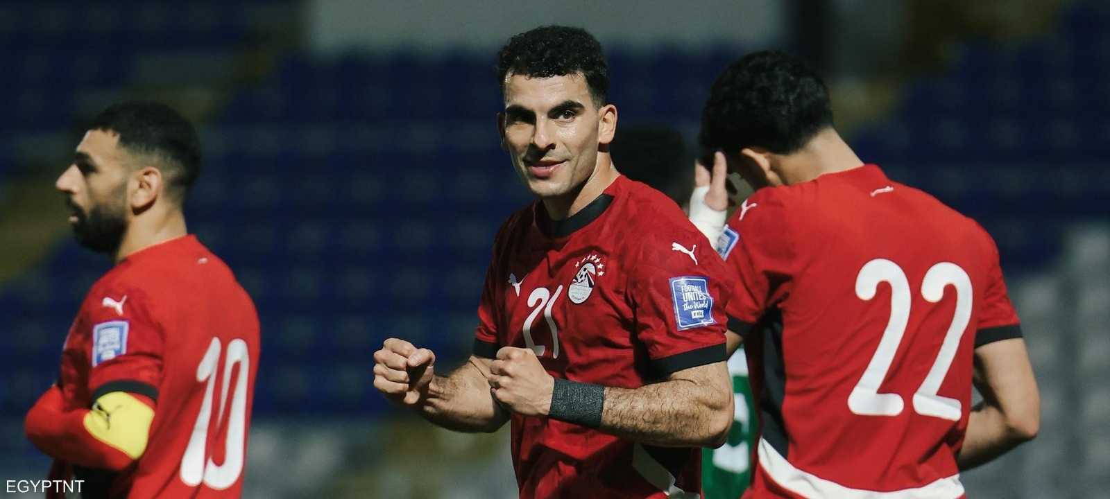 لاعبو المنتخب المصري