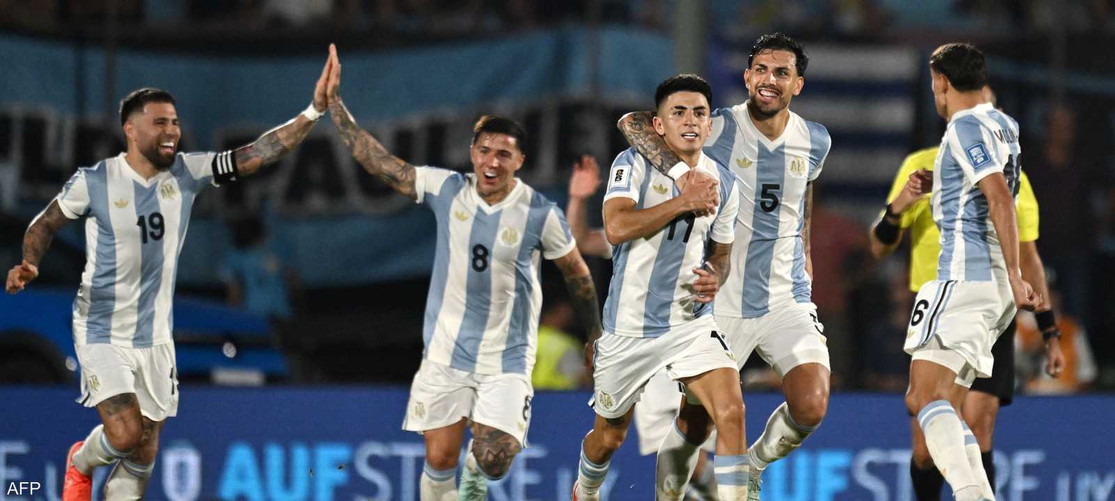 لاعبو منتخب الأرجنتين