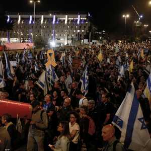 آلاف المتظاهرين الإسرائيليين في محيط البرلمان