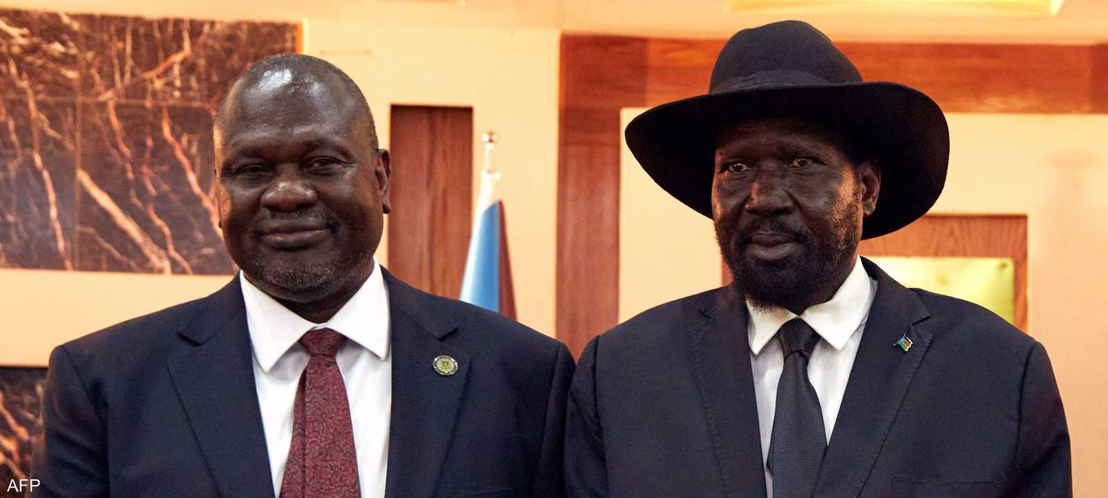 رئيس جنوب السودان ونائبه