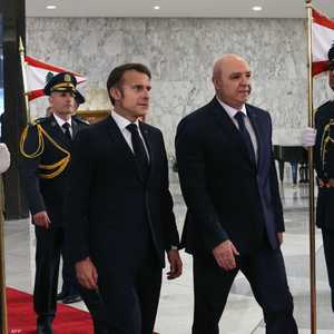 إيمانويل ماكرون وجوزيف عون