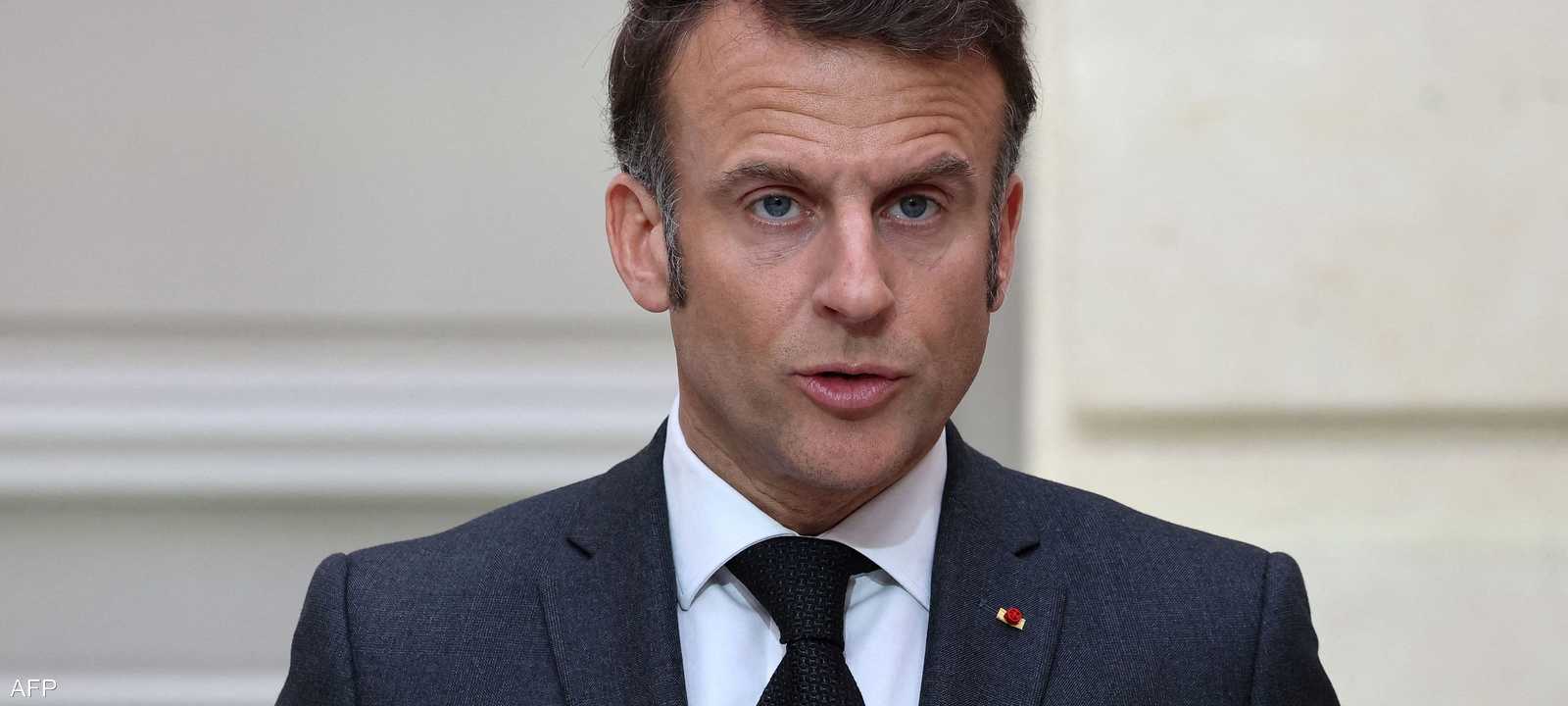 الرئيس الفرنسي إيمانويل ماكرون