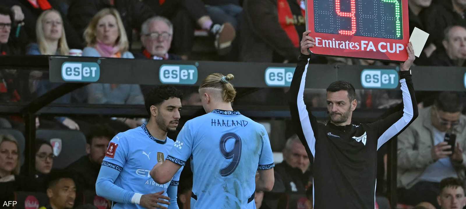 مرموش أحرز هدفا فور نزوله بديلا لإيرلينغ هالاند بدقيقتين