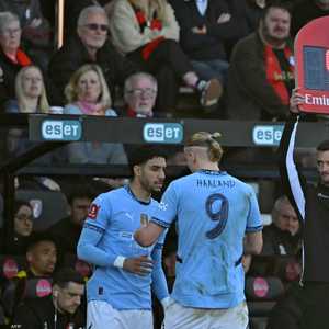 مرموش أحرز هدفا فور نزوله بديلا لإيرلينغ هالاند بدقيقتين