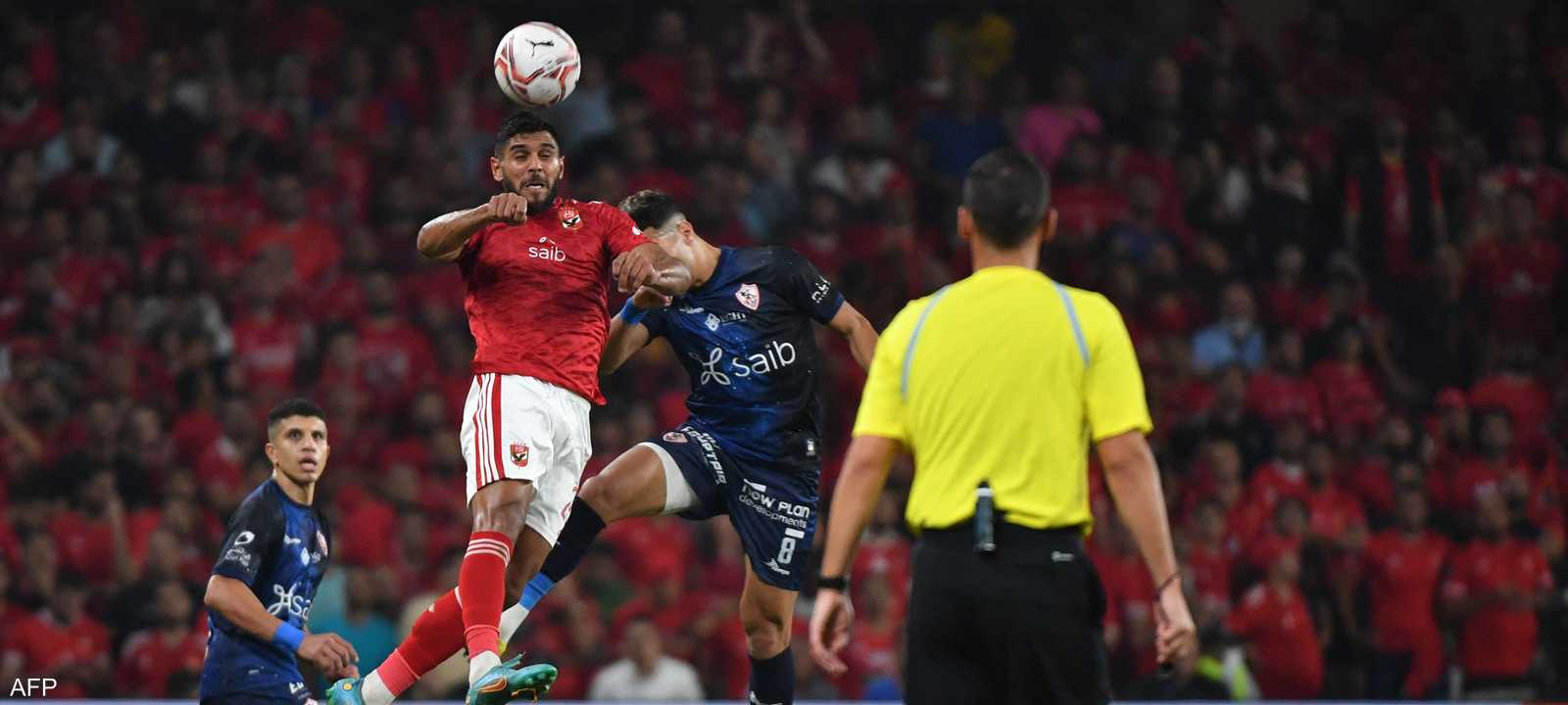 من مباراة سابقة بين الأهلي والزمالك