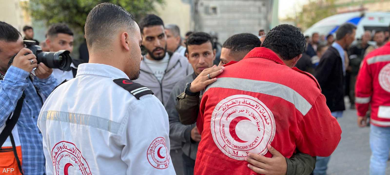مقتل 8 مسعفين من الهلال الأحمر في غزة في مارس