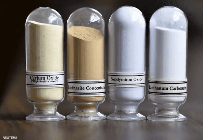 المعادن الأرضية النادرة