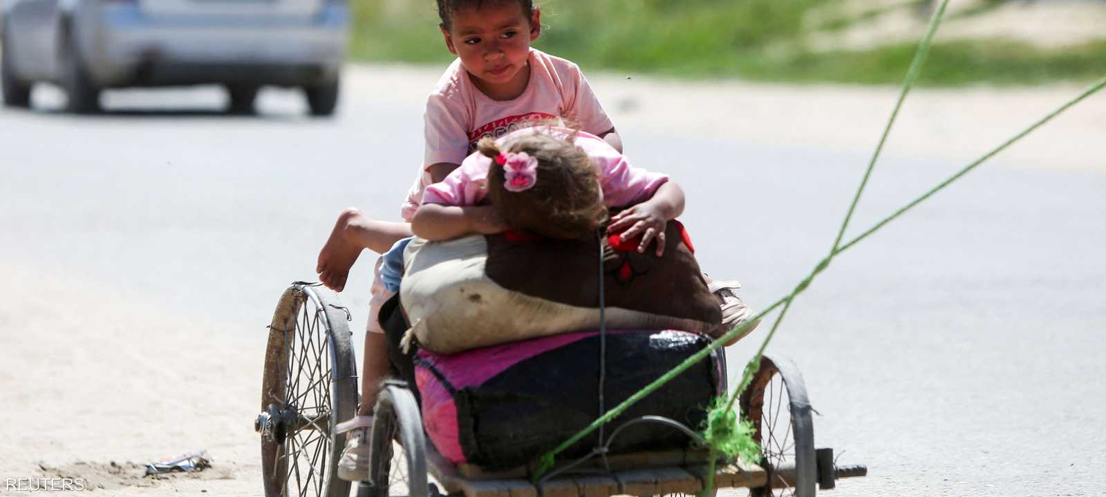 سكان غزة أرهقهم النزوح والحرب