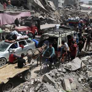 موجة نزوح جديدة من مدينة غزة