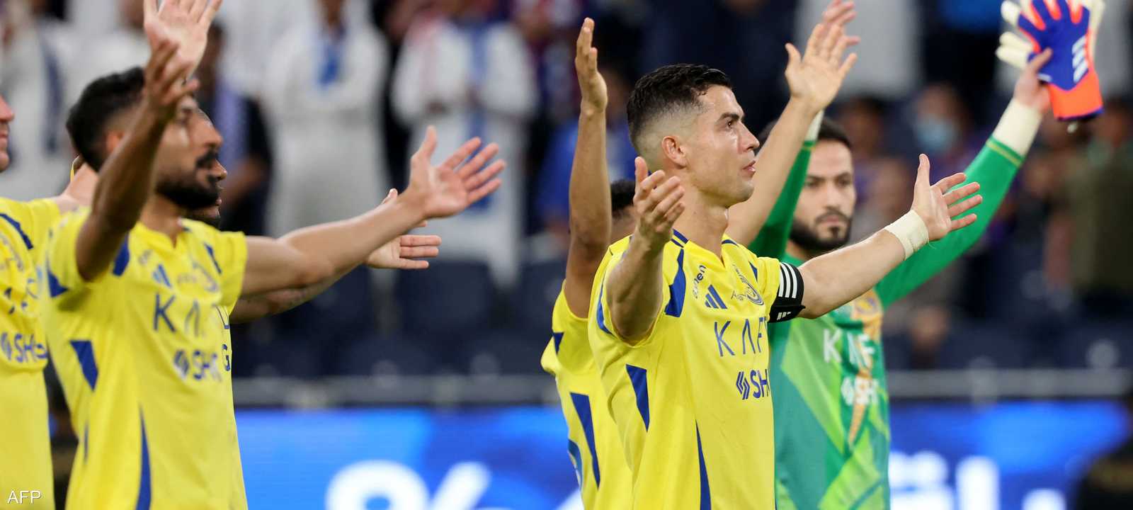 لاعبو النصر السعودي