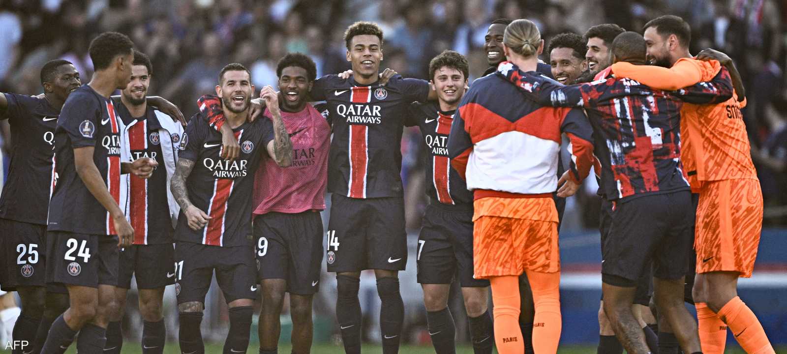 باريس سان جيرمان يتوج باللقب للموسم الرابع على التوالي