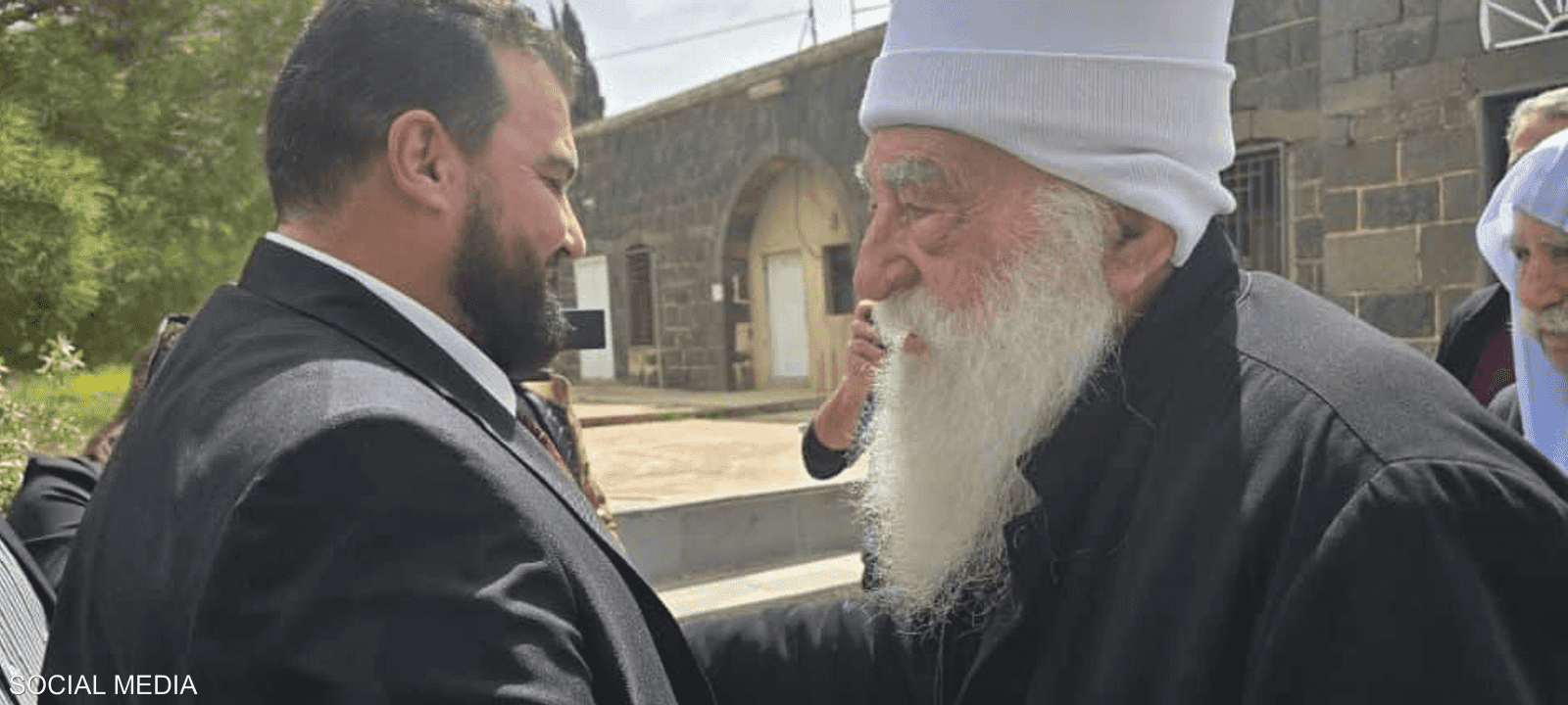 الشيخ الحناوي رفقة مصطفى البكور