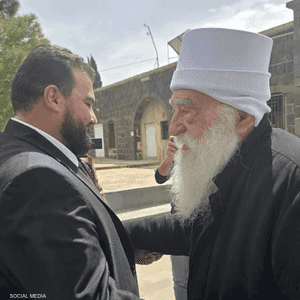 الشيخ الحناوي رفقة مصطفى البكور