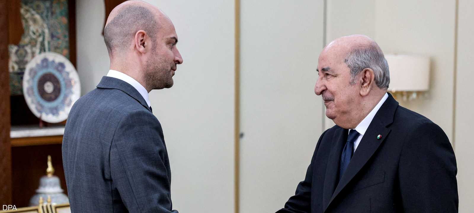 عبد المجيد تبون وجان نويل بارو