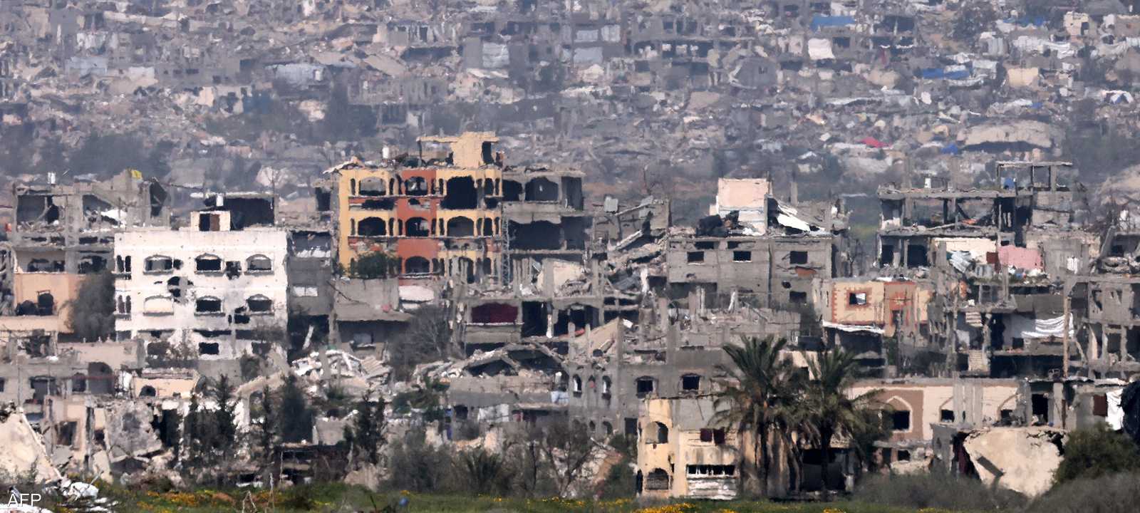 خلفت الحرب دمارا غير مسبوق في غزة